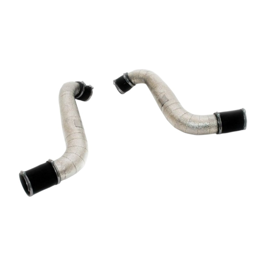 NOVITEC F1 296 73 Патрубки впуску турбіни, позолочені, 2 шт для FERRARI 296 2021- Photo-0