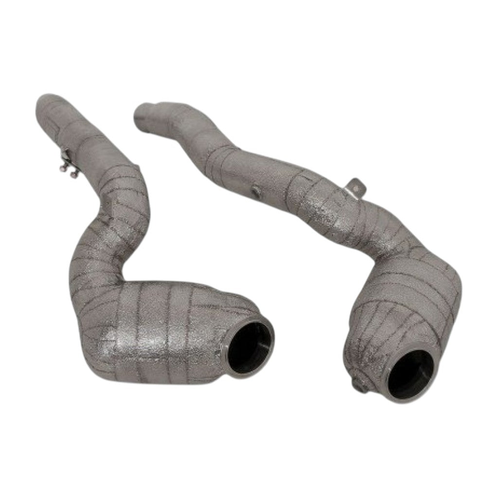 NOVITEC F1 333 31 Спортивні металеві каталізатори для FERRARI Roma 2020- / Portofino M 2020-2023 Photo-0