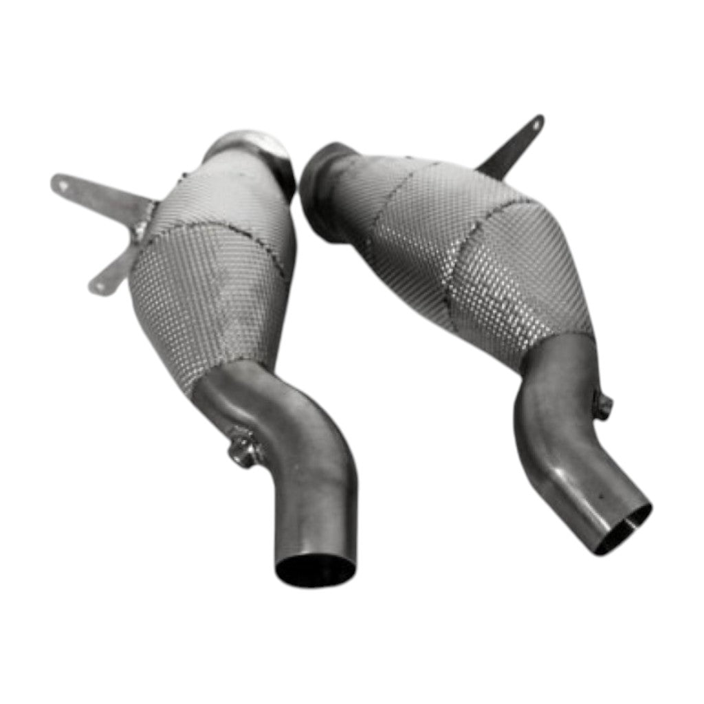 NOVITEC F1 458 25 Спортивні металеві каталізатори 2 шт для FERRARI 458 Speciale / Italia / Spider 2011-2015 Photo-0
