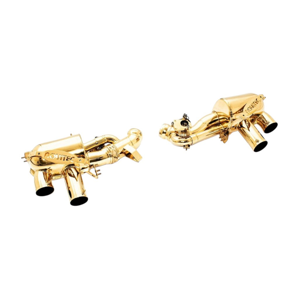 NOVITEC F1 666 14 Вихлопна система з регулюванням заслінок, Inconel із золотим покриттям для FERRARI Purosangue 2022- Photo-0