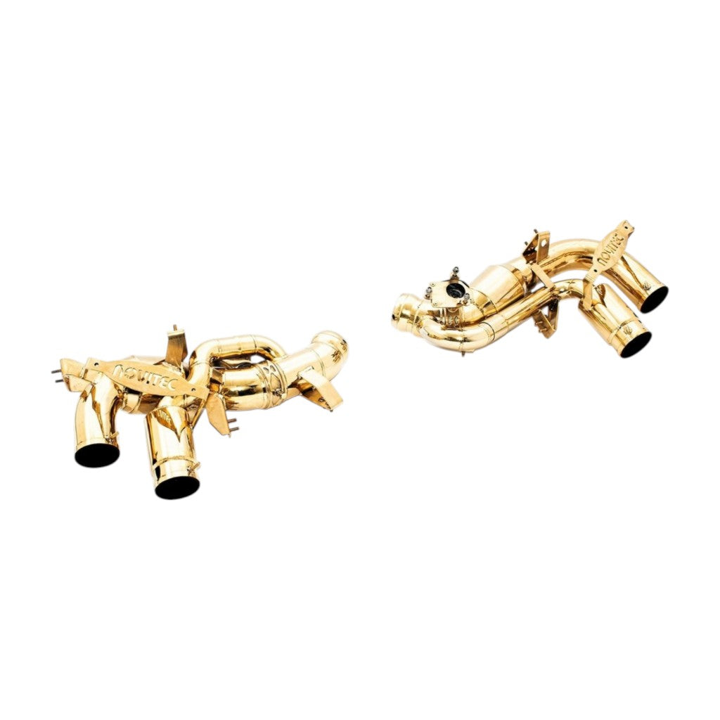 NOVITEC F1 666 31 Вихлопна система Race з регулюванням заслінок, Inconel із золотим покриттям для FERRARI Purosangue 2022- Photo-0