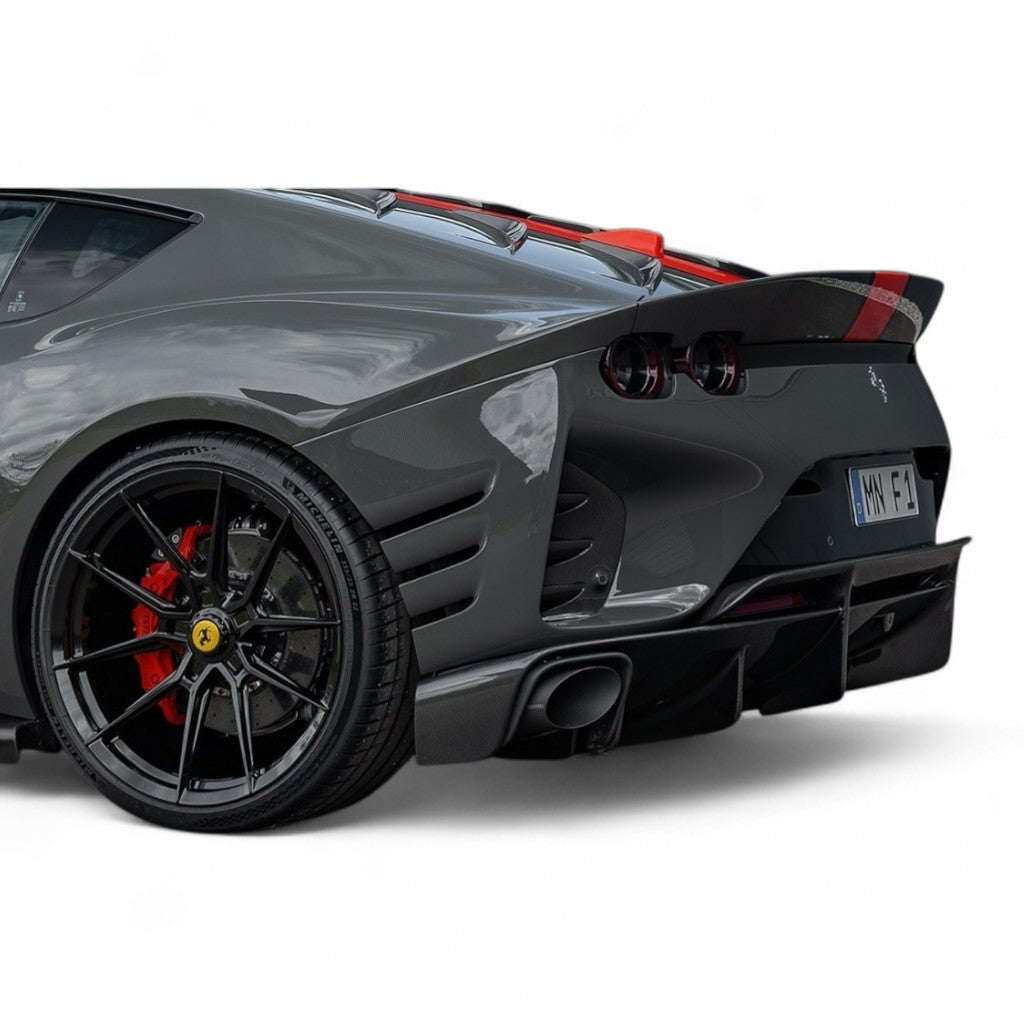 NOVITEC F1 812 51 Вихлопна система з регулюванням заслінок, Inconel із золотим покриттям для FERRARI 812 Competizione 2021-2023 Photo-1