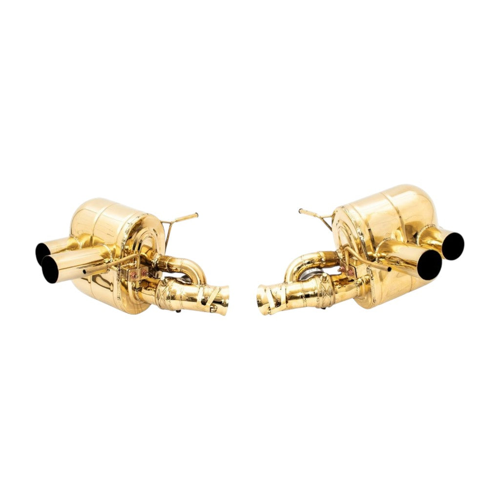 NOVITEC F1 812 71 Вихлопна система з регулюванням заслінок, Inconel із золотим покриттям для FERRARI 812 Superfast / GTS 2017-2024 Photo-0