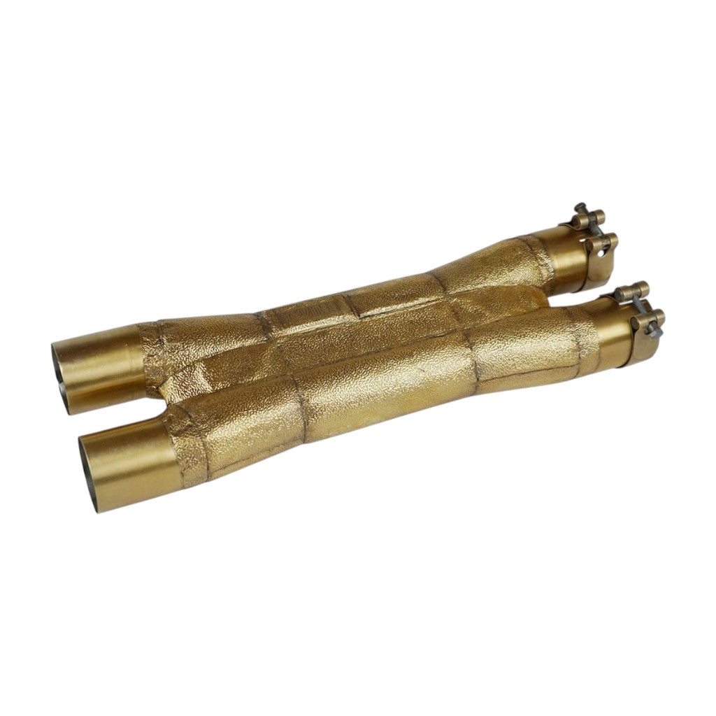 NOVITEC F1 812 72 Заміна X-подібної вихлопної труби, позолочена сталь нержавіюча для FERRARI 812 Superfast / Competizione / GTS 2017-2024 Photo-0