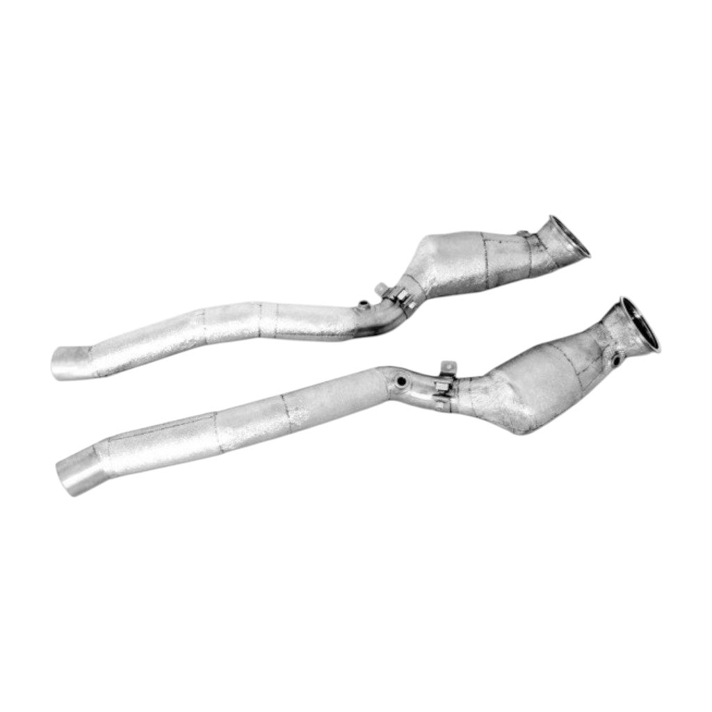 NOVITEC F1 999 35 Спортивні металеві каталізатори (для авто з OPF), 2 шт для FERRARI Monza SP1 / SP2 2018-2021 Photo-0