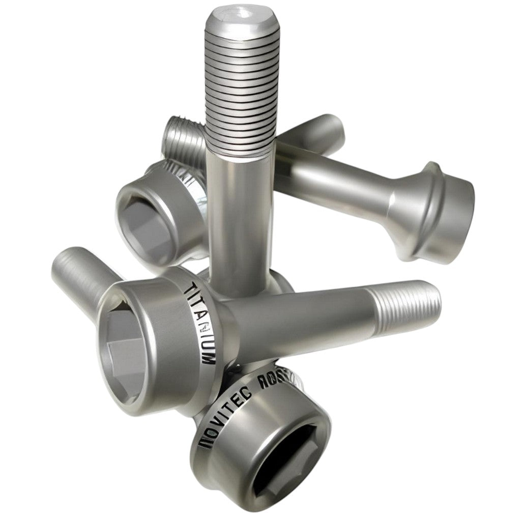 NOVITEC F5 012 15 Комплект колісних болтів, титан, 10шт для FERRARI 12Cilindri 2024– Photo-0