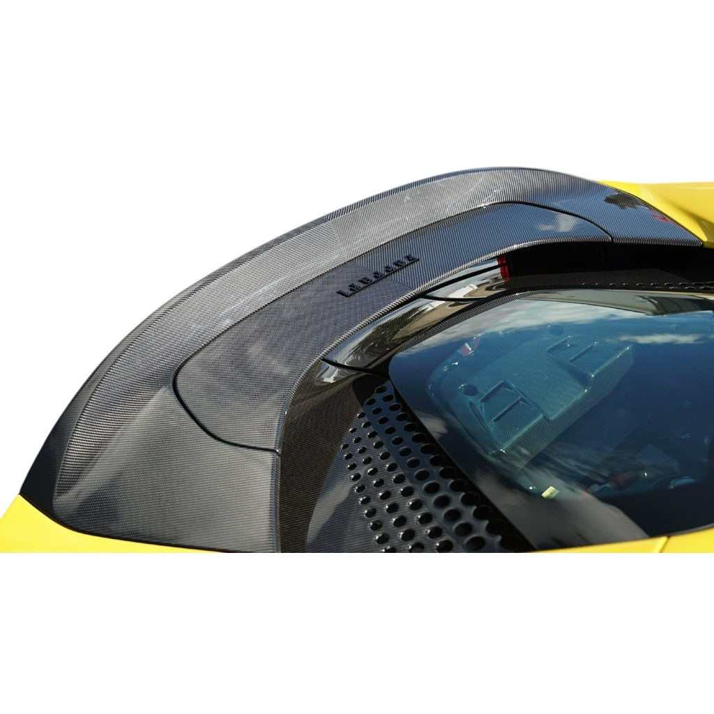 NOVITEC F6 090 26 Спойлер Ducktail, видимий карбон для FERRARI SF90 2019- Photo-1