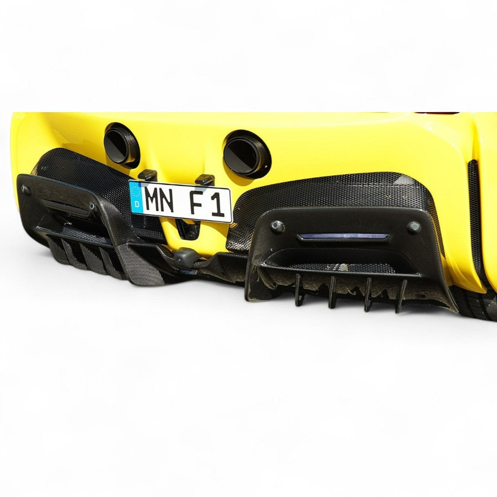 NOVITEC F6 090 34 Дифузор, видимий карбон для FERRARI SF90 2019- Photo-1