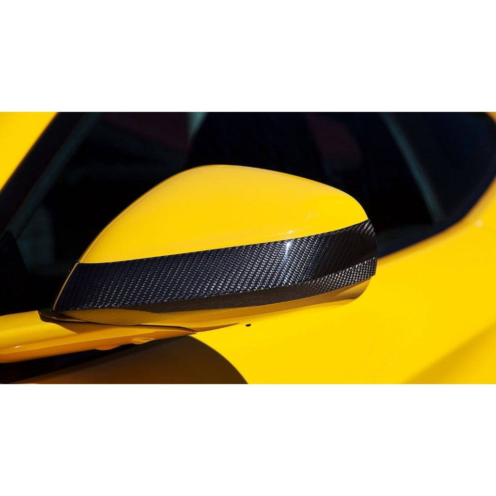 NOVITEC F6 222 32 Накладки на дзеркала, видимий карбон для FERRARI F12 2012-2017 Photo-1