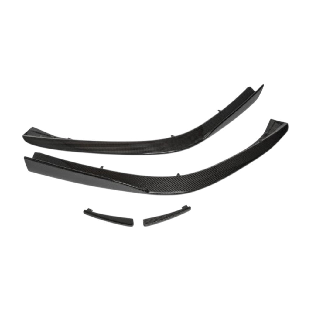 NOVITEC F6 296 20 Накладка переднього бампера, видимий карбон для FERRARI 296 2021- Photo-0