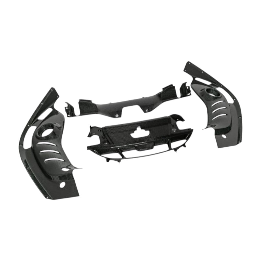 NOVITEC F6 296 57 Накладка моторного відсіку, видимий карбон для FERRARI 296 GTB 2021- Photo-0