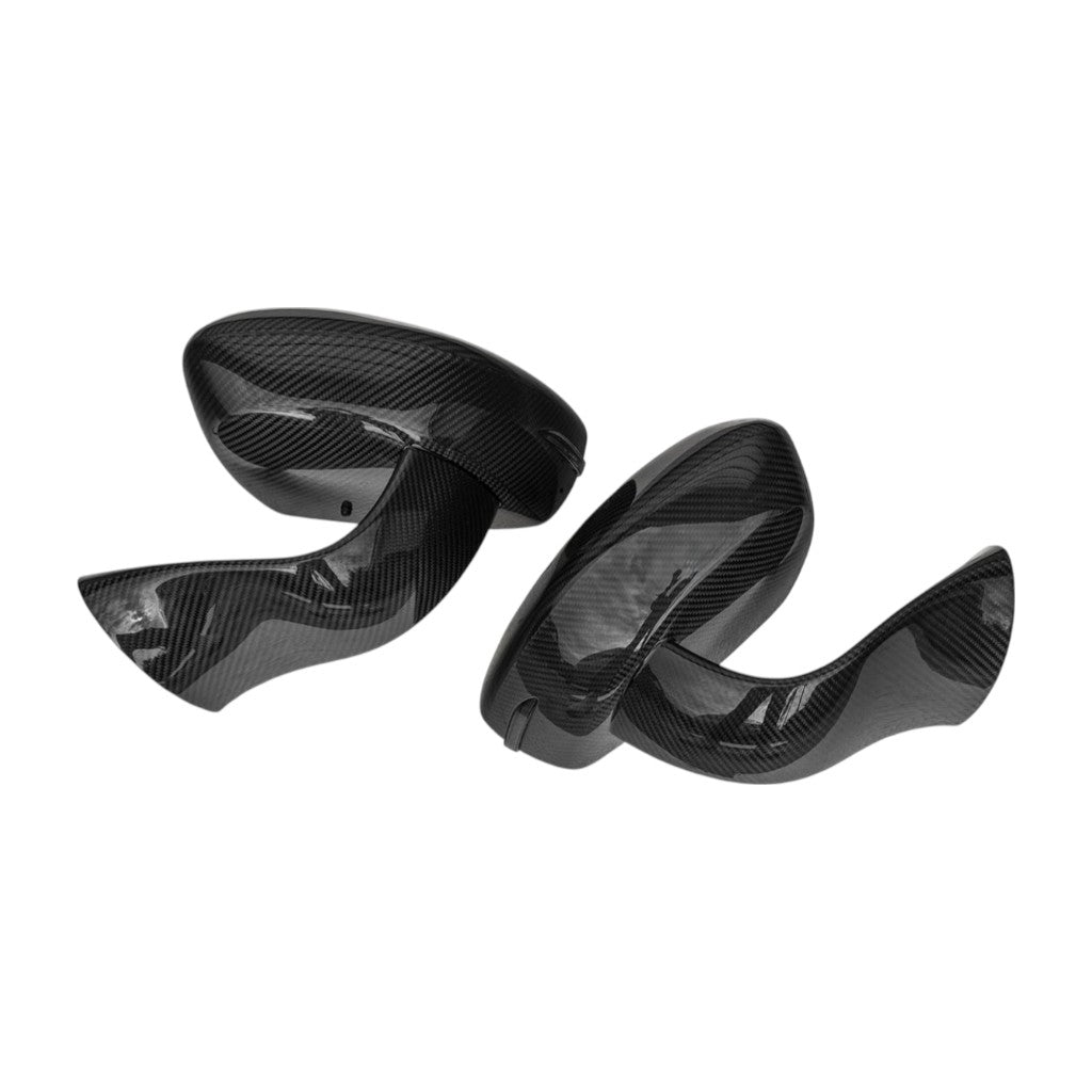 NOVITEC F6 296 79 Дзеркала N-Largo в обмін для авто з заднім радаром, видимий карбон для FERRARI 296 2021- Photo-0