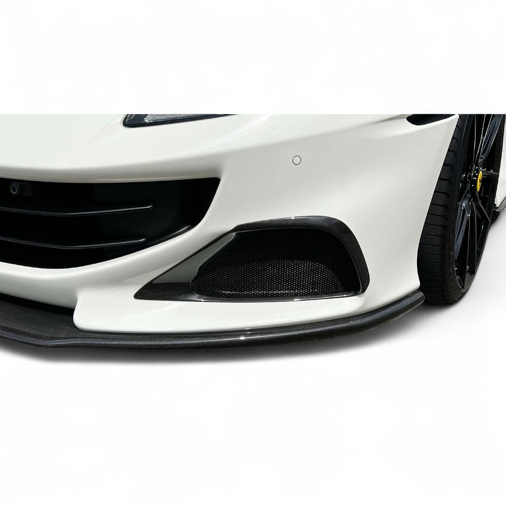 NOVITEC F6 333 49 Передній повітрозабірник, видимий карбон для FERRARI Portofino M 2020-2023 Photo-1