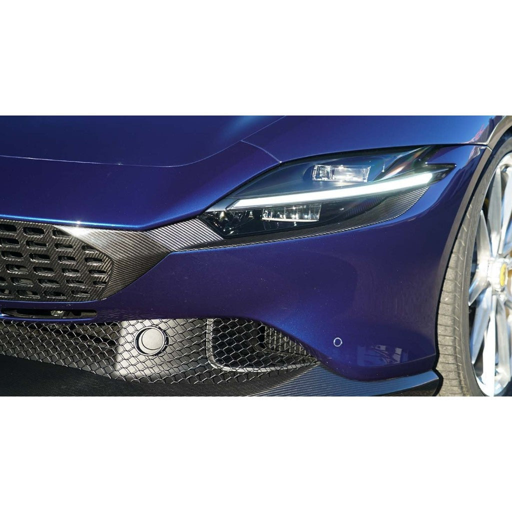 NOVITEC F6 333 61 Передні повітрозабірники, видимий карбон для FERRARI Roma 2020- Photo-1