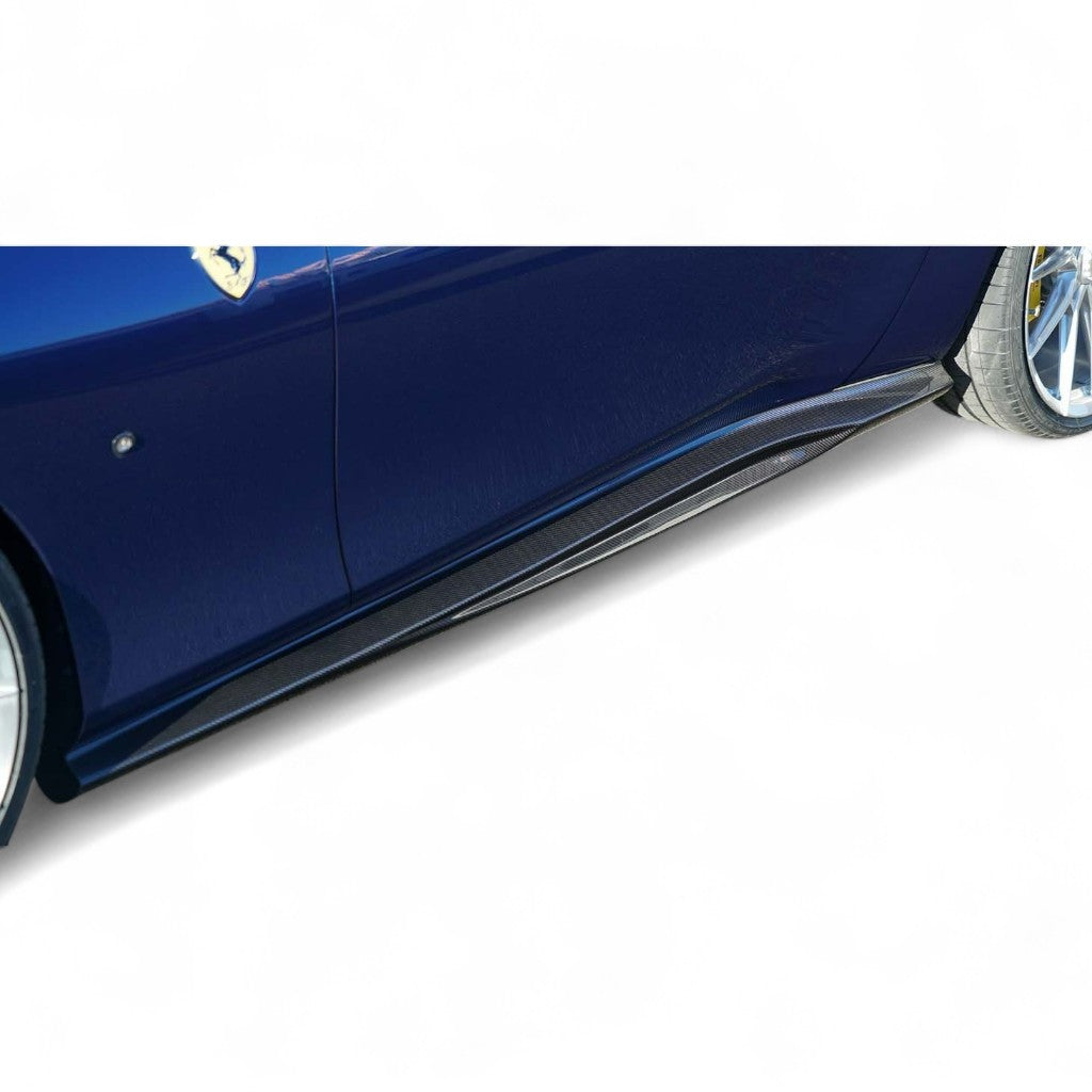 NOVITEC F6 333 63 Бічні панелі, видимий карбон для FERRARI Roma 2020- Photo-1