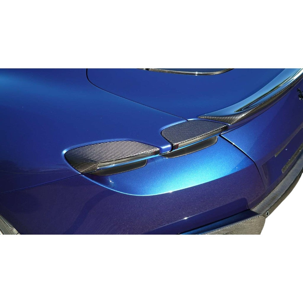 NOVITEC F6 333 66 Накладки на задні ліхтарі, видимий карбон для FERRARI Roma 2020- Photo-1