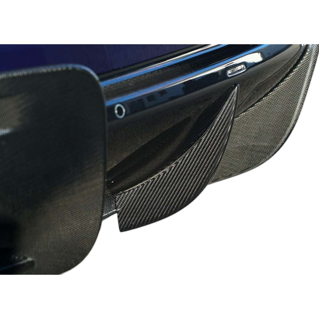NOVITEC F6 333 67 Ребро дифузора, видимий карбон для FERRARI Roma 2020- Photo-1