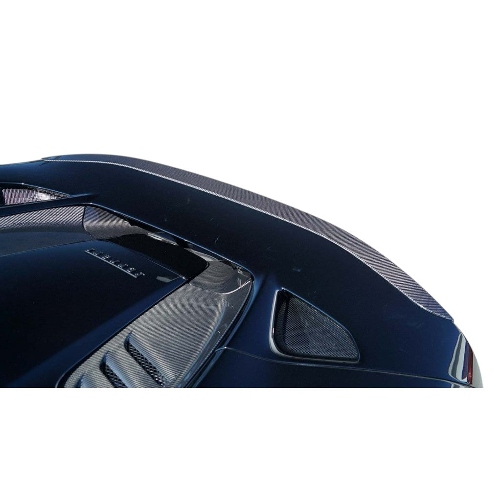 NOVITEC F6 444 08 Накладка заднього спойлера для FERRARI F8 2019- Photo-1