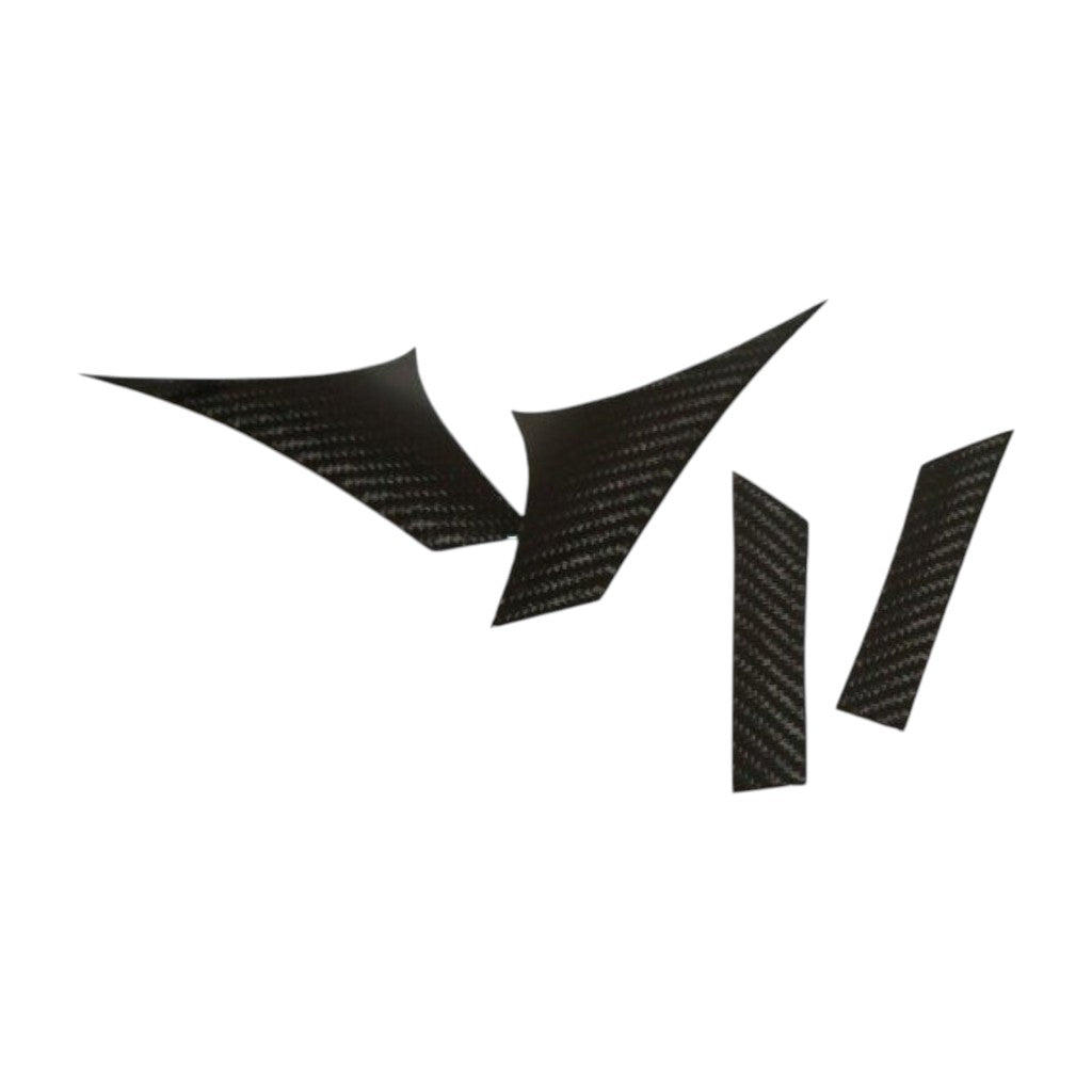 NOVITEC F6 444 51 Накладки на дзеркала, видимий карбон для FERRARI F8 2019- Photo-0