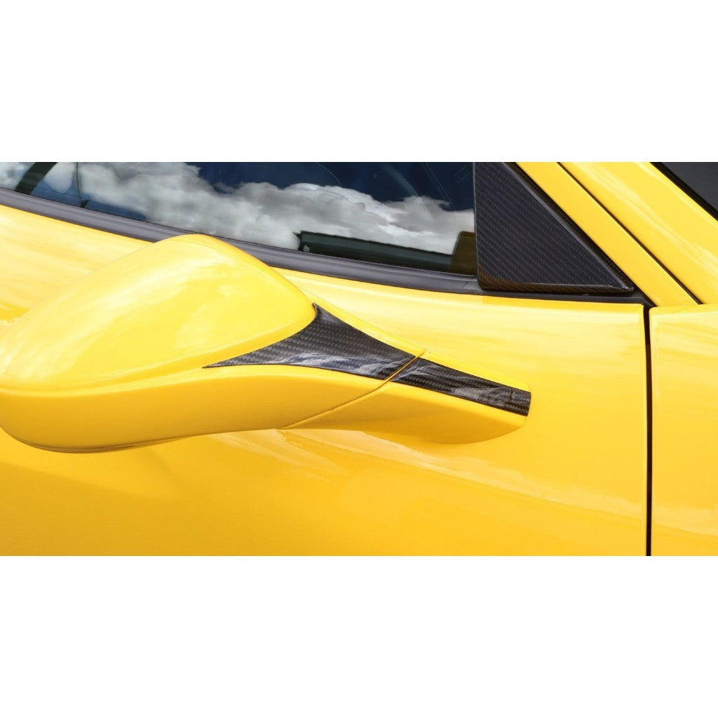 NOVITEC F6 488 40 Накладки на дзеркала, видимий карбон для FERRARI 488 2015-2019 Photo-1