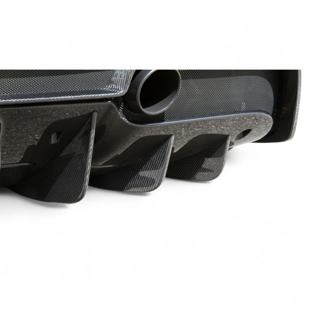 NOVITEC F6 488 53 Ребра дифузора, видимий карбон для FERRARI 488 2015-2019 Photo-1