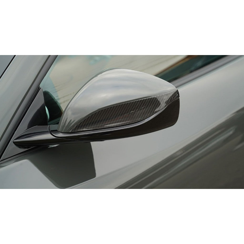 NOVITEC F6 555 23 Накладки на дзеркала, видимий карбон для FERRARI GTC4 Lusso 2016-2020 Photo-1