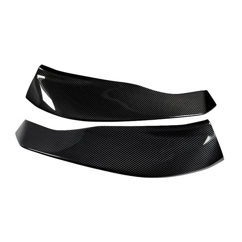 NOVITEC F6 666 84 Бічні накладки переднього спойлера Esteso, видимий карбон (лише з комплектом Esteso) для FERRARI Purosangue 2022– Photo-0