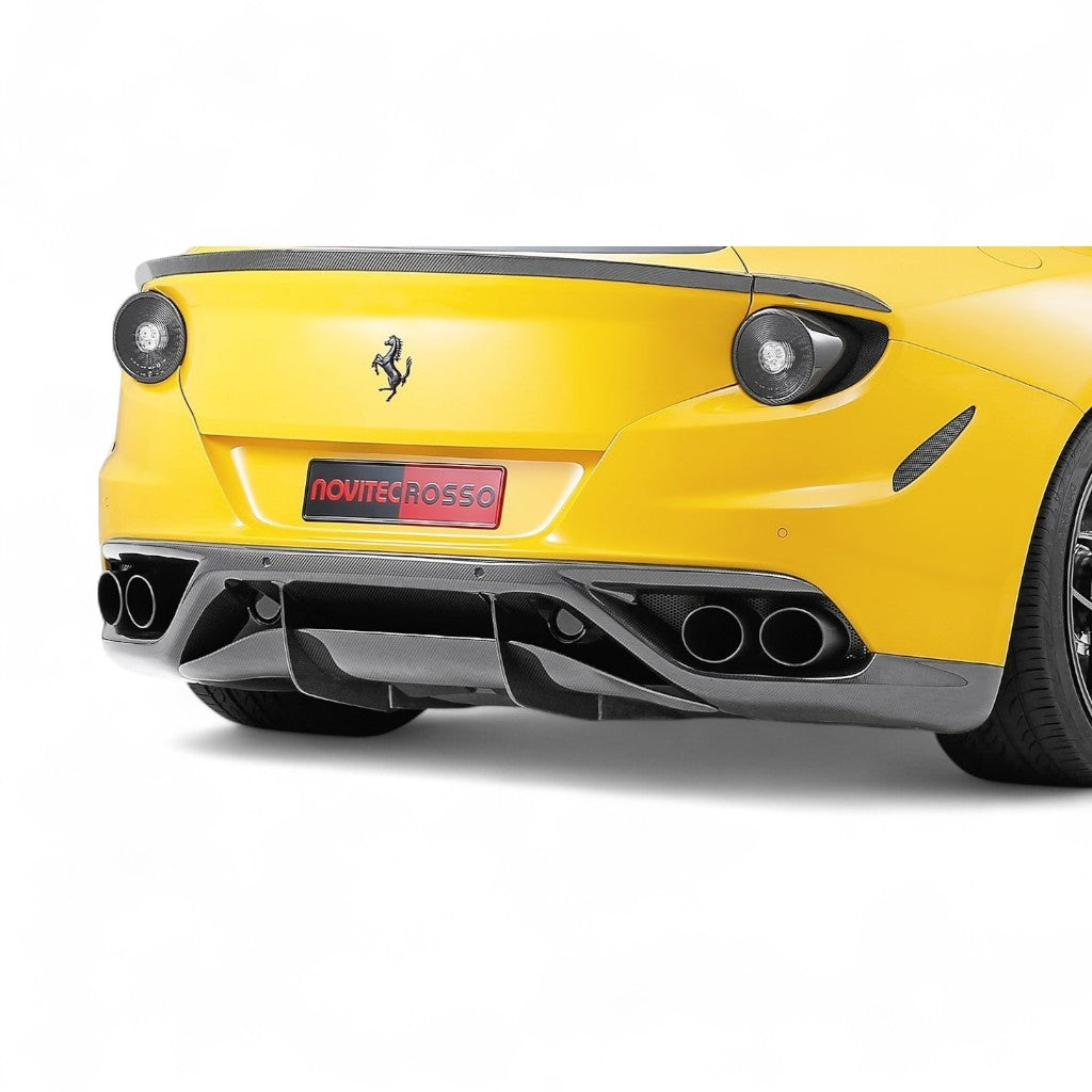 NOVITEC F6 777 27 Дифузор, видимий карбон для FERRARI FF 2011-2016 Photo-1