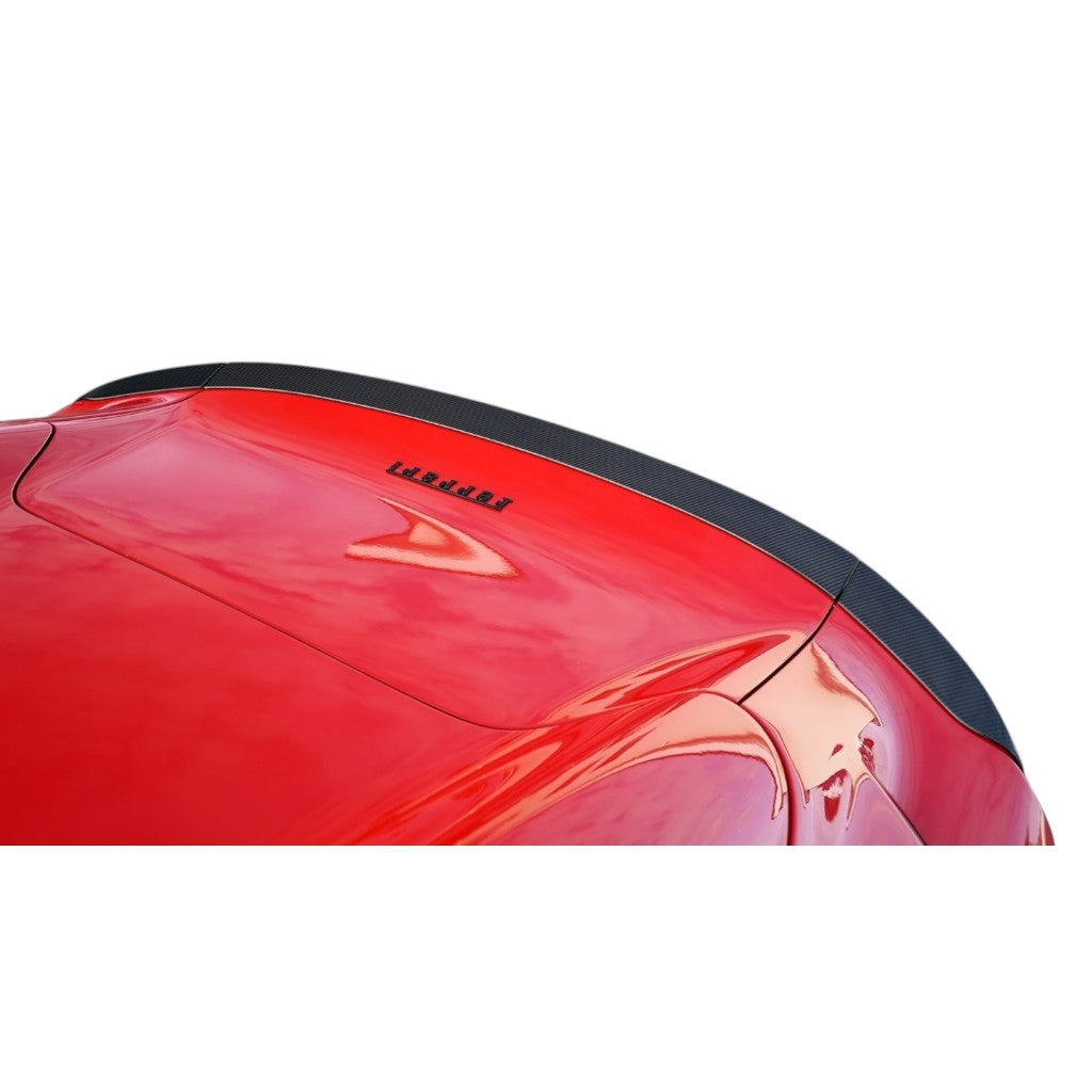 NOVITEC F6 812 30 Накладка заднього спойлера, видимий карбон для FERRARI 812 GTS 2017-2024 Photo-1