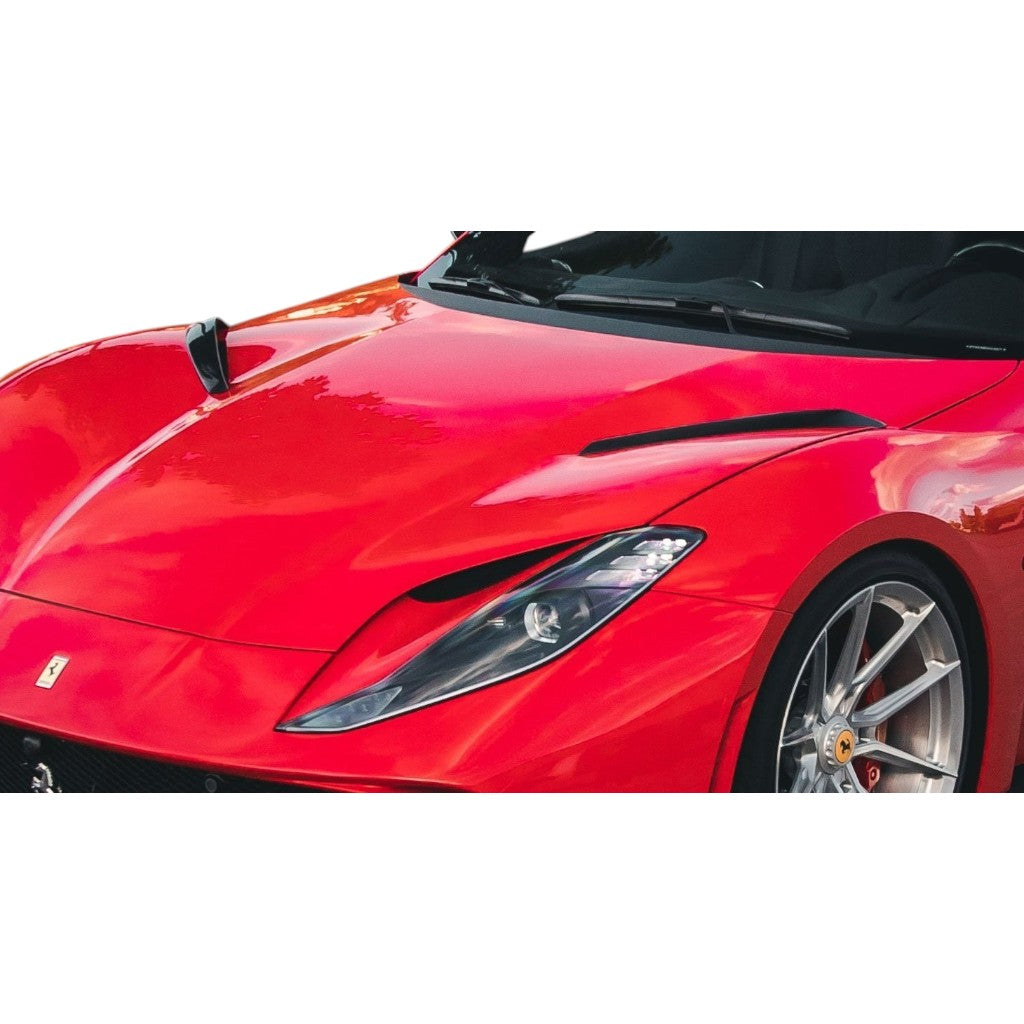 NOVITEC F6 812 51 Вставка повітропроводів капота N-Largo, видимий карбон для FERRARI 812 Superfast / GTS 2017-2024 Photo-1