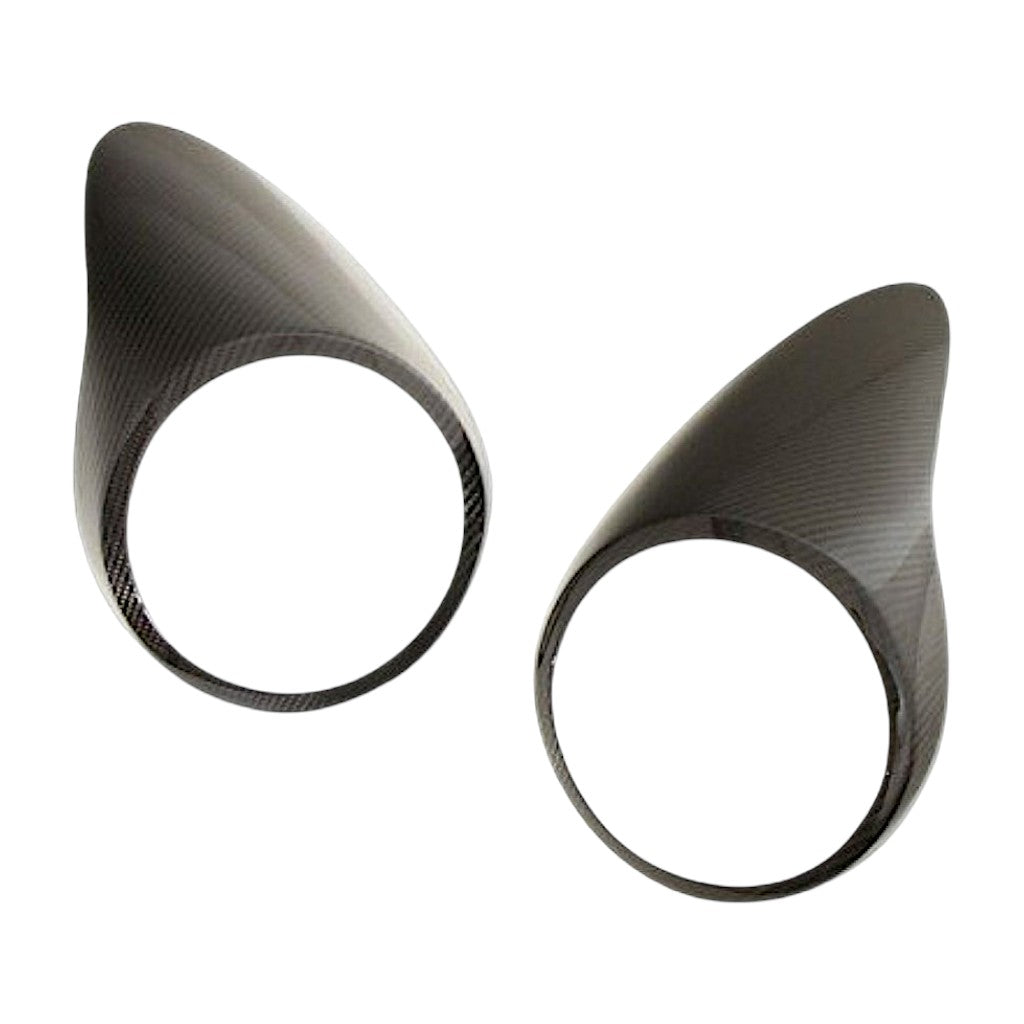 NOVITEC F6 888 77 Накладки на задні ліхтарі, видимий карбон для FERRARI California 2008-2017 Photo-0