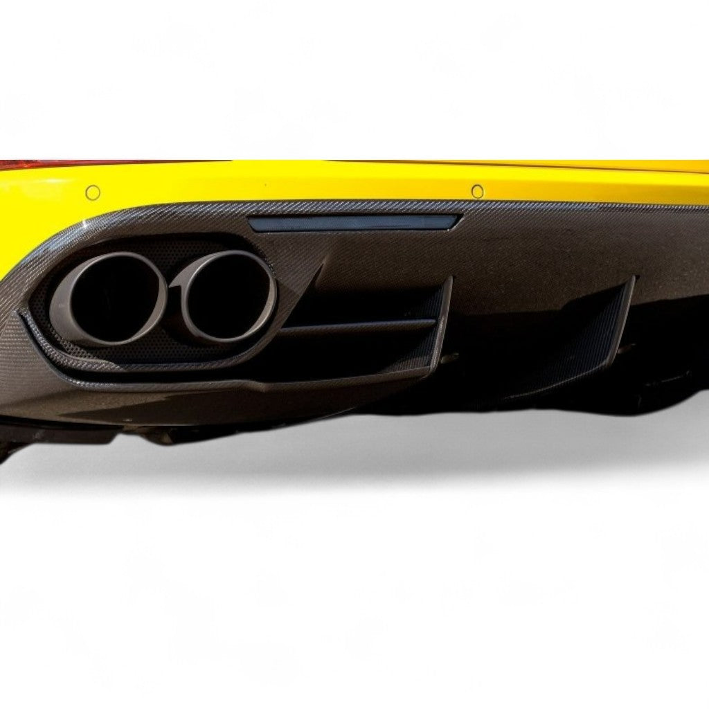 NOVITEC F6 888 84 Ребра дифузора, видимий карбон для FERRARI California 2008-2017 Photo-1