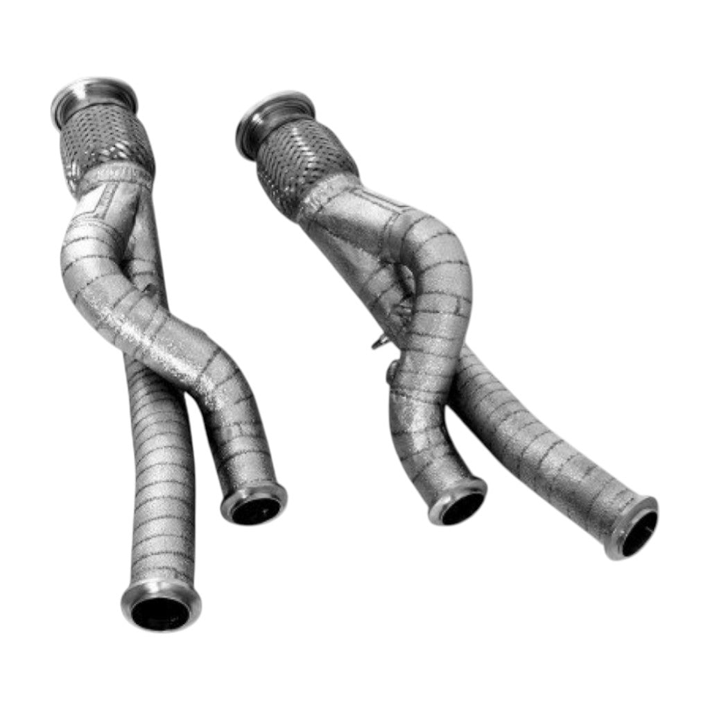 NOVITEC L1 111 58 Труба заміна каталізатора, 2 шт для LAMBORGHINI Aventador SVJ / Aventador Ultimae Photo-0