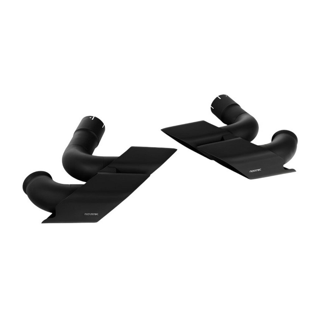 NOVITEC L1 333 75 Насадки вихлопу, чорна нержавіюча сталь, 4 шт для LAMBORGHINI Urus SE 2024– Photo-0