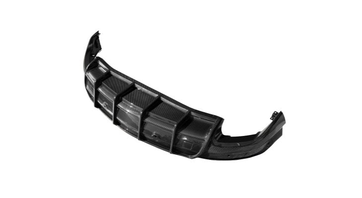 NOVITEC L6 333 85 Задний диффузор Прозорий карбон для LAMBORGHINI URUS S Photo-0