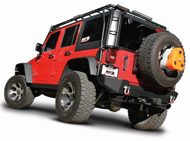BORLA 11834 Задній глушник Rear Section Wrangler 2012-2013 Touring Photo-1