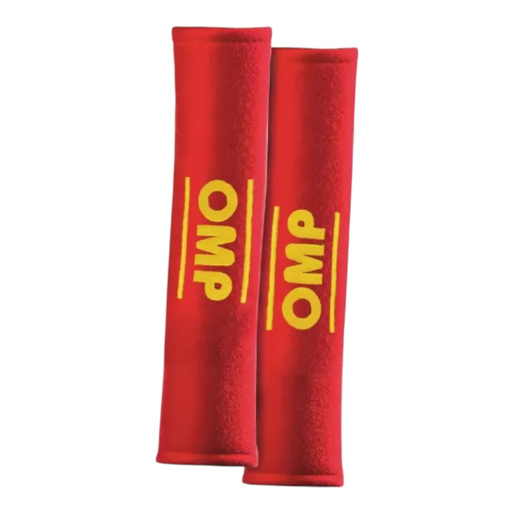 OMP DB0-0450-A01-061 Накладки на ремені безпеки 2", Червоний Photo-0