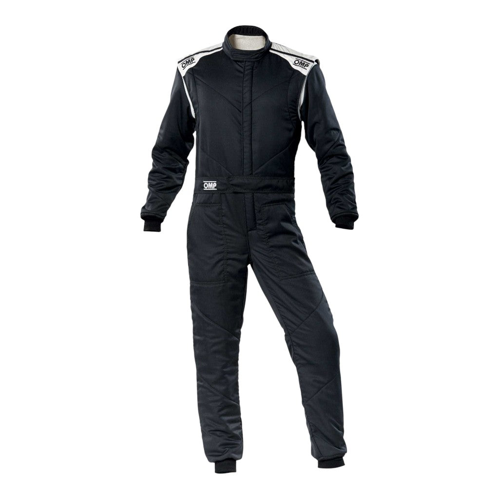 OMP IA0-1828-E01-071-48 Костюм для автоспорту First-S MY2020, FIA 8856-2018, Чорний, Розмір 48 Photo-0