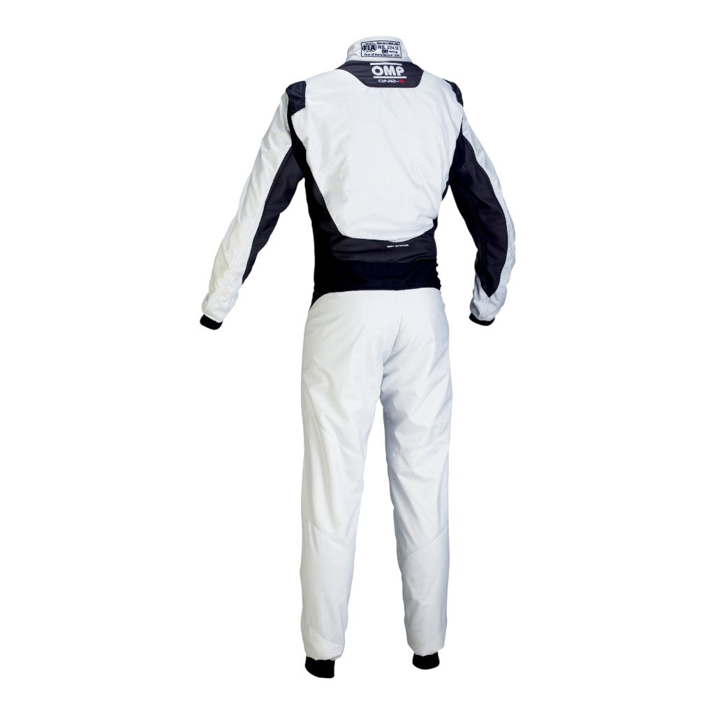 OMP IA0-1860-A01-083-64 Костюм для автоспорту One-S MY2020, FIA 8856-2018, Сріблястий, Розмір 64 Photo-1