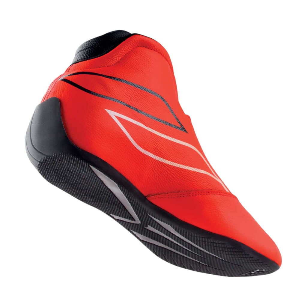 OMP IC0-0822-A03-061-42 Черевики для автоспорту One-S, FIA 8856-2018/SFI, Червоний, Розмір 42 Photo-1