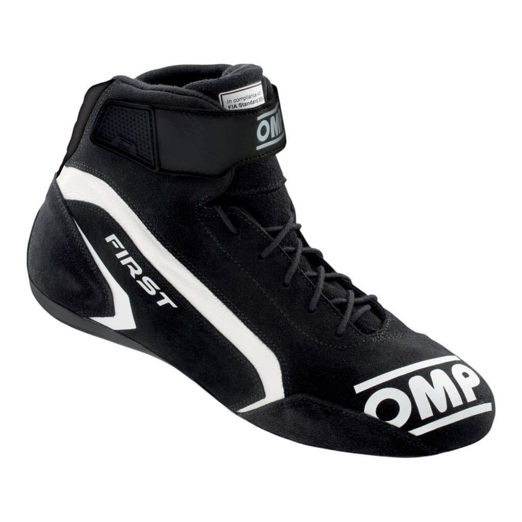 OMP IC0-0824-A01-071-45 Черевики для автоспорту First MY2021, FIA 8856-2018, Чорний, Розмір 45 Photo-0