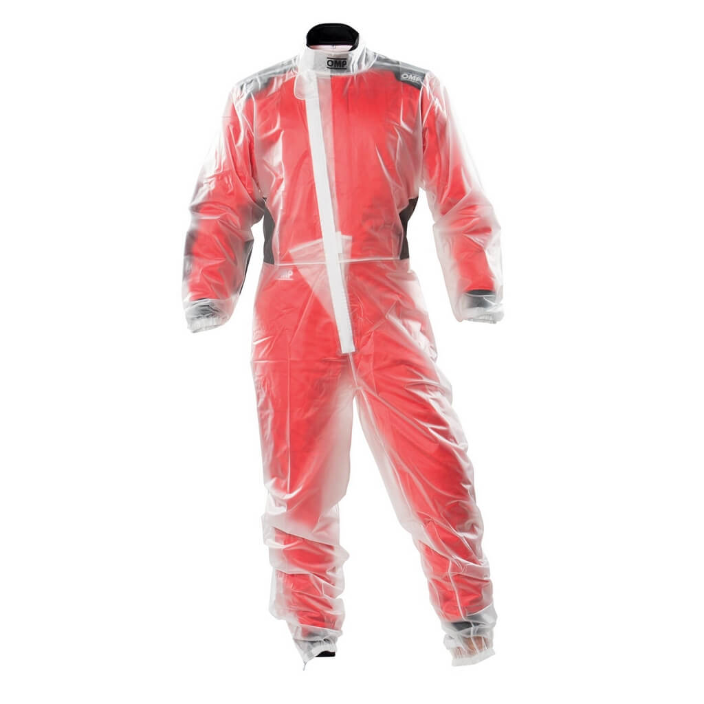 OMP KK0-3106-AK1-004-150 Дощовий костюм для картингу MY2020 (дитячий), Прозорий, Розмір 150 Photo-0