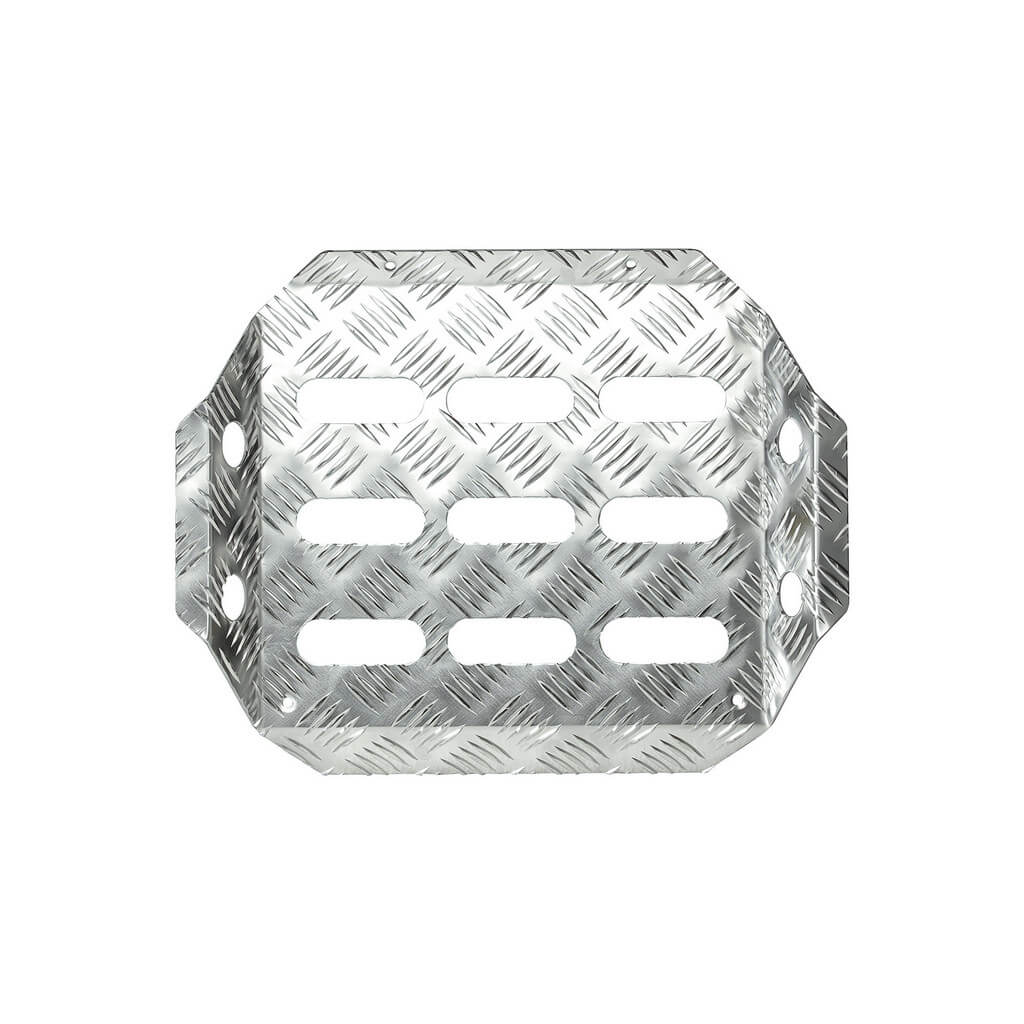 OMP OA0-2060-003 Підставка для ніг штурмана, сріблястий Photo-0