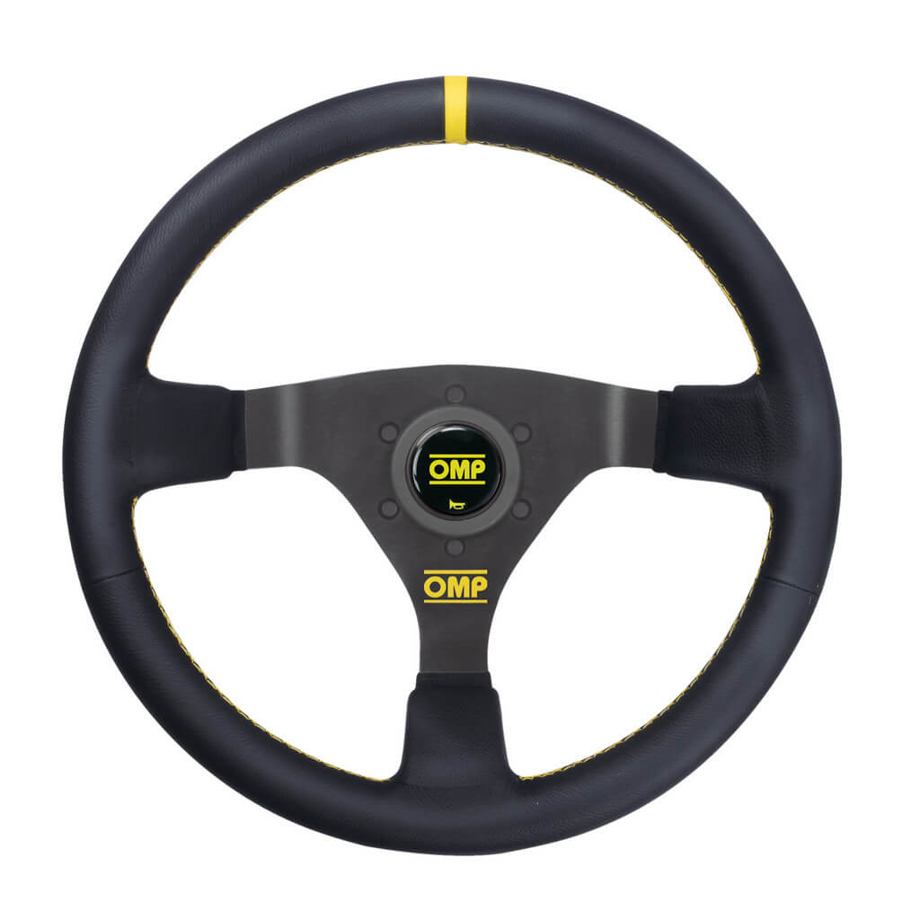 OMP OD0-1980-071 Кермо WRC 350 мм, чорна шкіра Photo-0