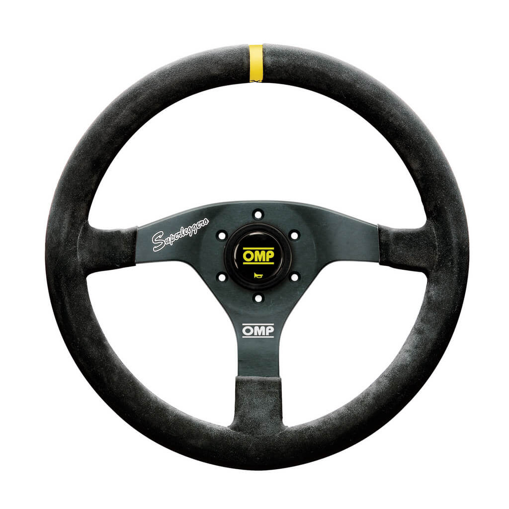 OMP OD0-2020-071 Кермо Velocita Superleggero 350 мм, чорна замша Photo-0