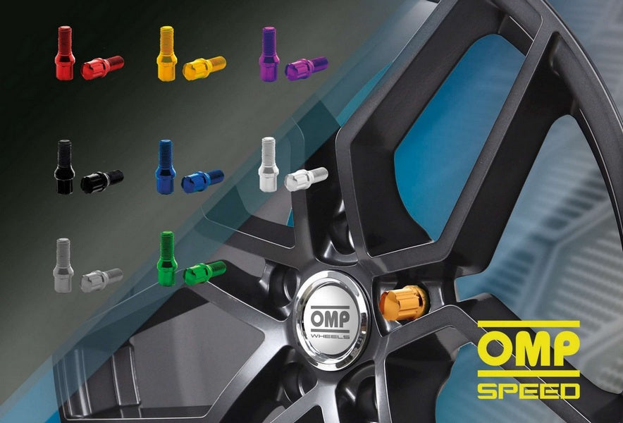 OMP OMPS09951408 Колісний болт M14x1.25 Hex: 17/19 L: 27 мм Зелений 20+1 шт Photo-2