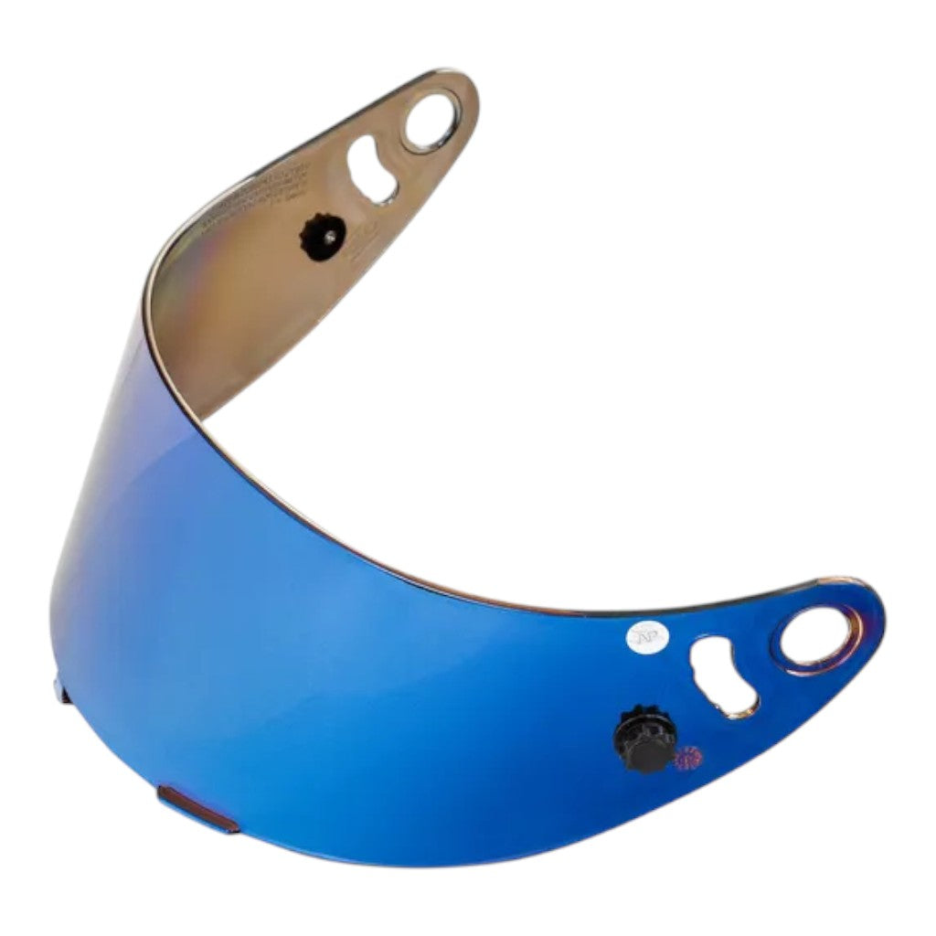 OMP SC0-0162 Іридієвий синій візор для шоломів GP8 Evo / GP8 K / KJ8 Photo-0
