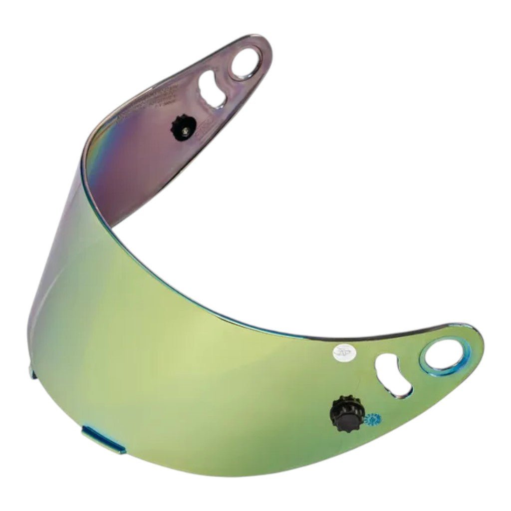 OMP SC0-0163 Іридієвий золотий візор для шоломів GP8 Evo / GP8 K / KJ8 Photo-0