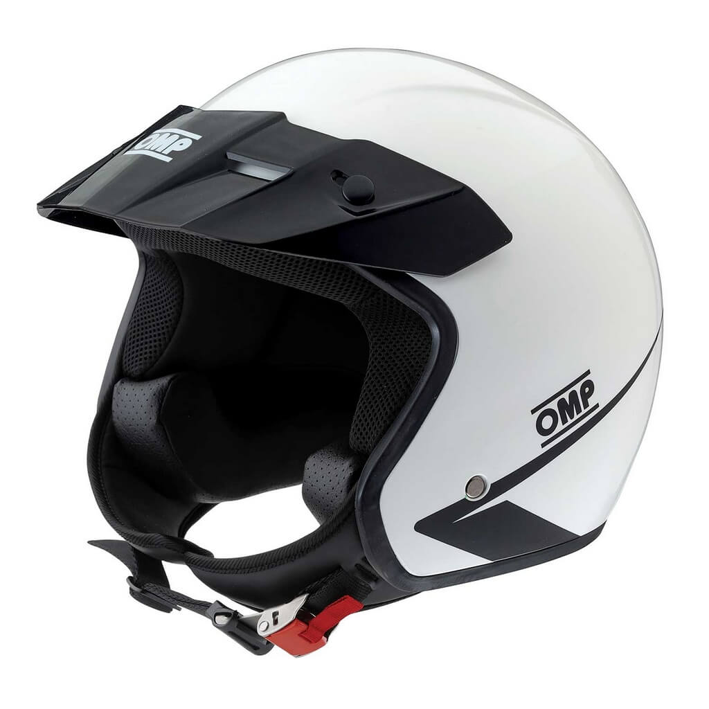 OMP SC0-0617-A01-020-XXL Відкритий шолом для картингу Star MY2024, Білий, Розмір 2XL Photo-0
