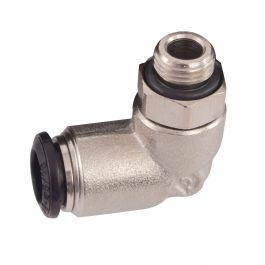 OMP CD0-0391-A02 (CD/391/N) єднувач 90 гр. для системи пожежогасіння, чорний Photo-0